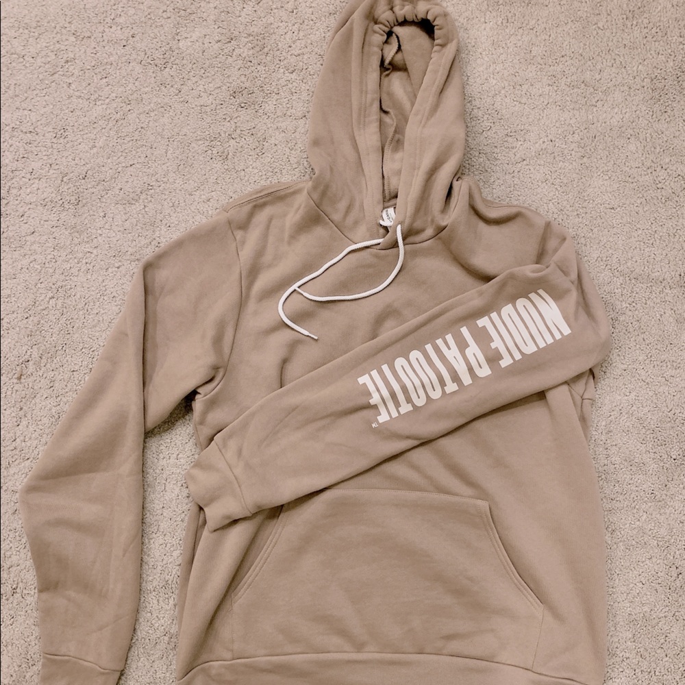 Sweatshirt Hoodie- Nudie Patootie- L